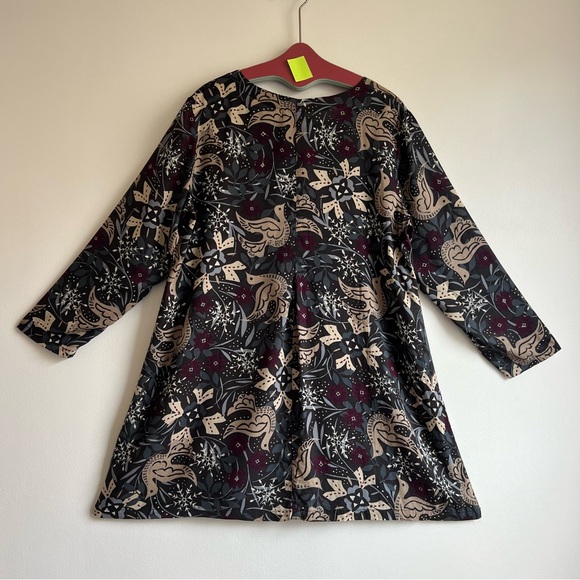Gudrun Sjoden Tunic Top in Floral Bird Print - Picture 10 of 14